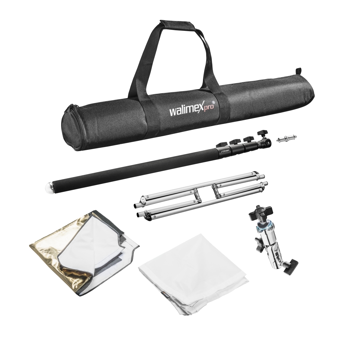 Walimex pro 5en1 Panel ventanaDifusor plegable 90x90cm + Grip